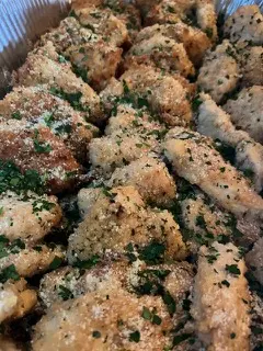 A close up of some food in a bowl